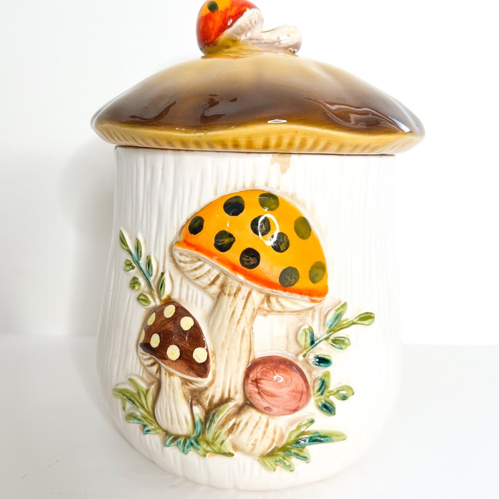 Vintage Merry Mushroom